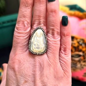 Rarities Buddha ring size 8